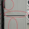 Used LG 27” Front Load Washing Machine and Electric Dryer Stackable Set WM2077CW DLE3777W For Sale (9)