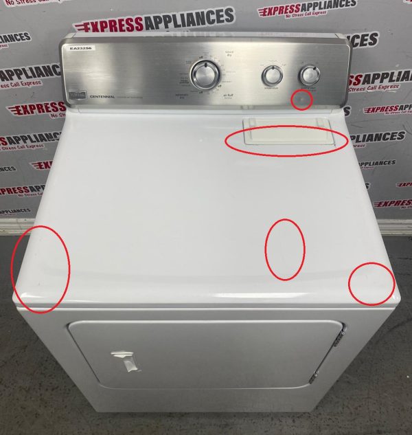 Used Maytag 29” Electric Dryer YMEDC300BW0 For Sale