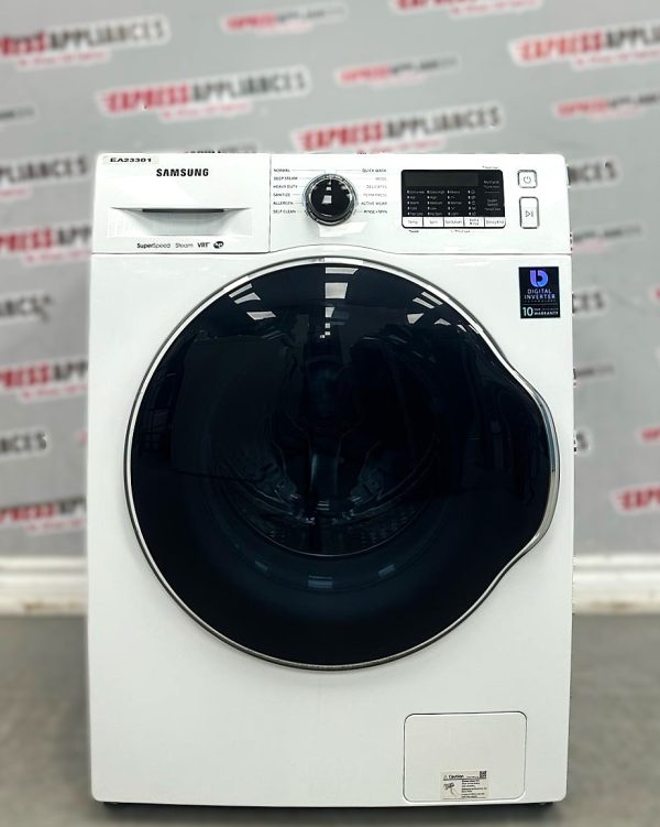 Used Samsung 24" Front Load Washing Machine WW22K6800AW/A2 For Sale