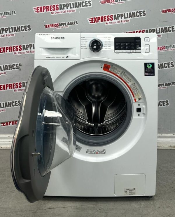 Used Samsung 24" Front Load Washing Machine WW22K6800AW/A2 For Sale