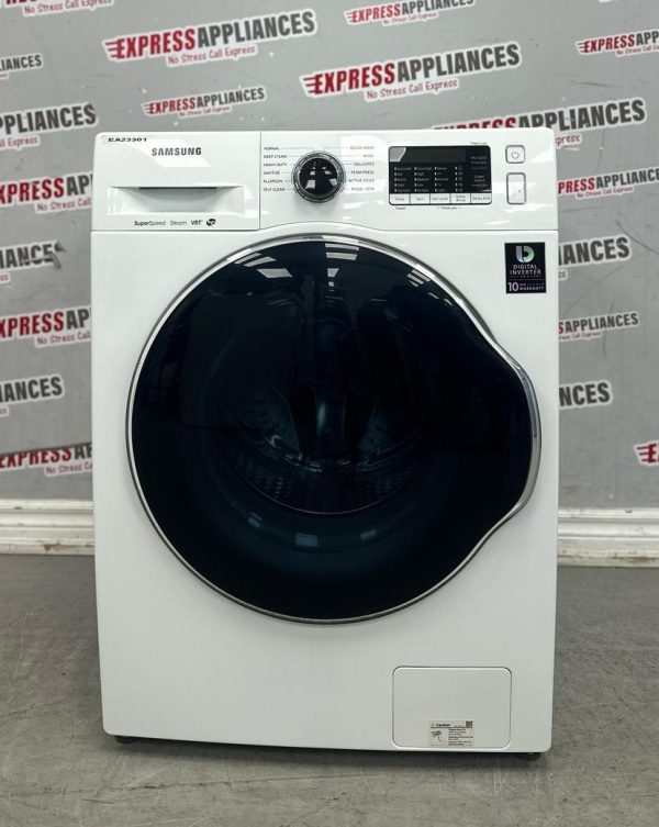 Used Samsung 24" Front Load Washing Machine WW22K6800AW/A2 For Sale