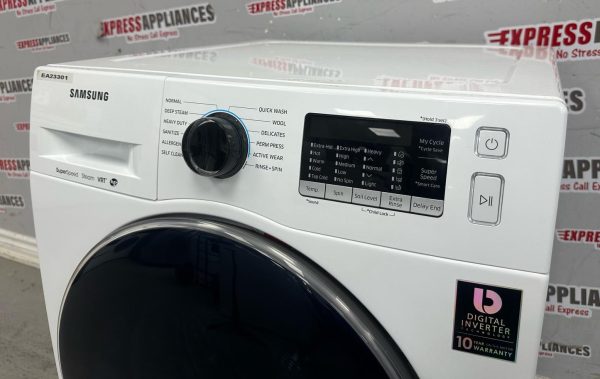 Used Samsung 24" Front Load Washing Machine WW22K6800AW/A2 For Sale