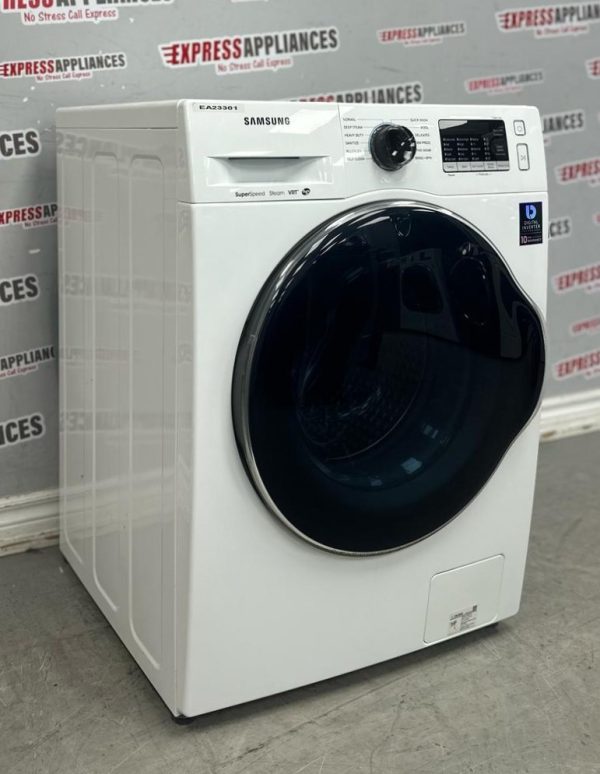 Used Samsung 24" Front Load Washing Machine WW22K6800AW/A2 For Sale