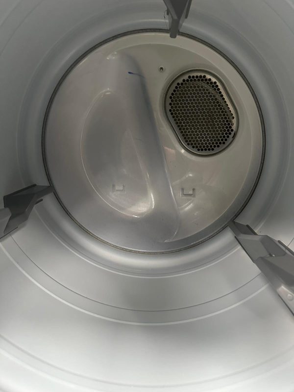 Used Samsung 27” Electric Stackable Dryer DV42H5000EW/AC For Sale