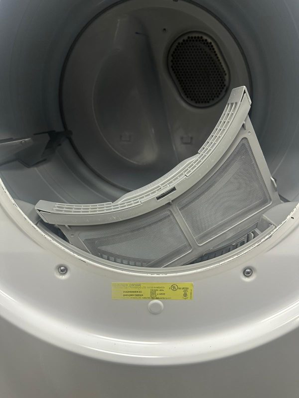 Used Samsung 27” Electric Stackable Dryer DV42H5000EW/AC For Sale