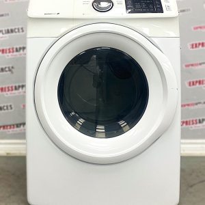 Used Samsung 27” Electric Stackable Dryer DV42H5000EW/AC SKU: REA22681 For Sale