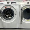 Used Samsung 27” Front Load Washer and Electric Dryer Stackable Set WF45M5100AWA5 DV42H5000EWAC SKU REA22677 REA22681 For Sale (14)