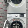 Used Samsung 27” Front Load Washer and Electric Dryer Stackable Set WF45M5100AWA5 DV42H5000EWAC SKU REA22677 REA22681 For Sale (3)