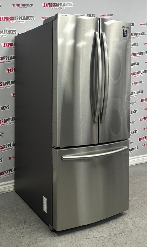 Used Samsung 30" French Door Refrigerator RF220NCTASR For Sale