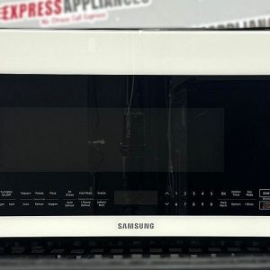 Used Samsung 30” Over The Range Microwave ME21B706B12AC For Sale (1)