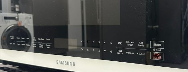 Used Samsung 30” Over The Range Microwave ME21B706B12/AC For Sale