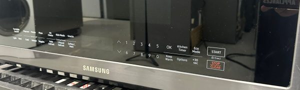 Used Samsung 30” Over The Range Microwave ME21M706BAG/AC For Sale