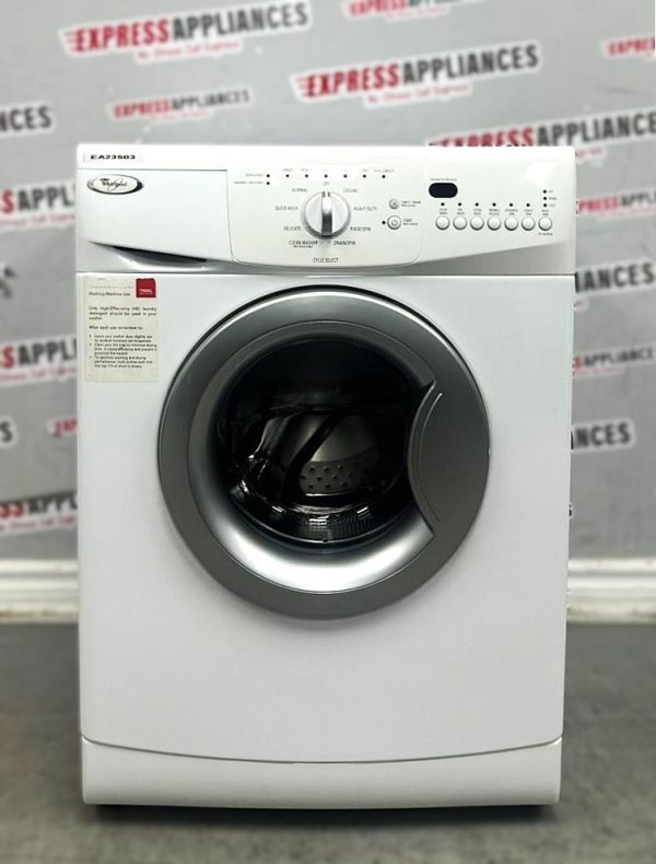 Used Whirlpool 24" Front Load Washing Machine WFC7500VW2 For Sale