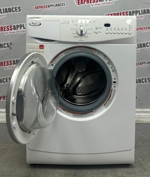 Used Whirlpool 24" Front Load Washing Machine WFC7500VW2 For Sale