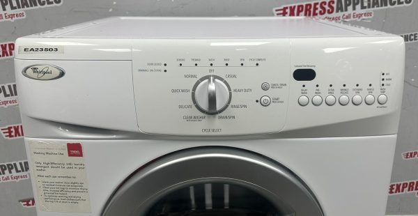 Used Whirlpool 24" Front Load Washing Machine WFC7500VW2 For Sale