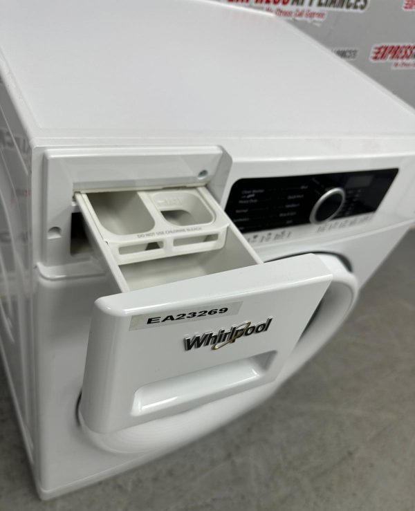 Used Whirlpool 24" Front Load Washing Machine WFW3090JW SKU: EA23269 For Sale