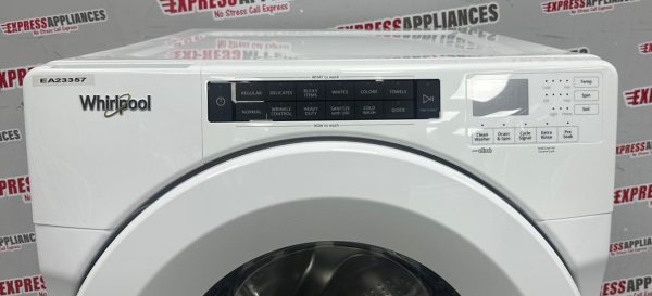 Used Whirlpool 27” Front Load Washing Machine WFW560CHW3 For Sale