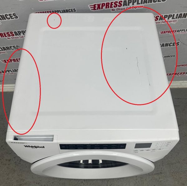 Used Whirlpool 27” Front Load Washing Machine WFW560CHW3 For Sale