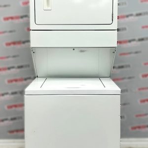 Used Whirlpool 27” Laundry Center Washer and Dryer YLTE6234DQ0 For Sale