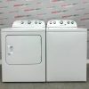 Used Whirlpool 27” Top Load Washer and 30” Electric Dryer Side By Side Set WTW5000DW0 YWED49STBW1 For Sale (1)