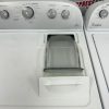 Used Whirlpool 27” Top Load Washer and 30” Electric Dryer Side By Side Set WTW5000DW0 YWED49STBW1 For Sale (11)