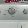 Used Whirlpool 27” Top Load Washer and 30” Electric Dryer Side By Side Set WTW5000DW0 YWED49STBW1 For Sale (12)