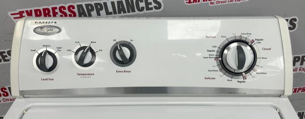 Used Whirlpool 27” Top Load Washing Machine WTW5200VQ2 For Sale