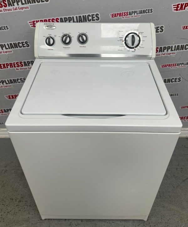 Used Whirlpool 27” Top Load Washing Machine WTW5200VQ2 For Sale