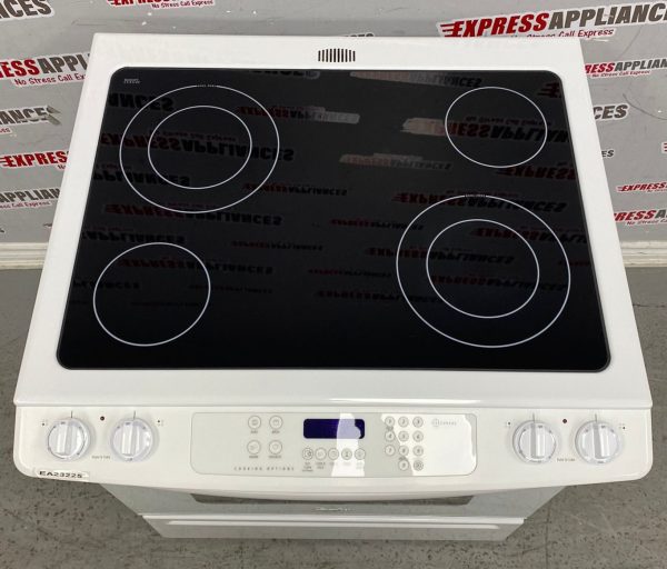 Used Whirlpool 30” Slide-In Glass Top Stove YGY397LXUQ05 For Sale