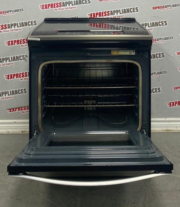 Used Whirlpool 30” Slide-In Glass Top Stove YWEE510S0FS0 For Sale