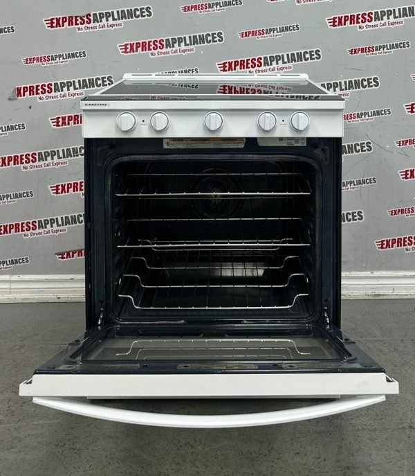 Used Whirlpool 30” Slide-In Glass Top Stove YWEE750H0HW4 For Sale