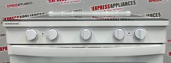 Used Whirlpool 30” Slide-In Glass Top Stove YWEE750H0HW4 For Sale