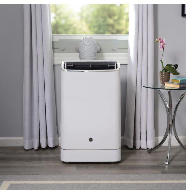 Brand New GE 9,850 BTU SACC Portable Air Conditioner APWA14YBMW For Sale