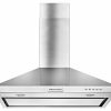 Brand New KitchenAid 30” Wall Mounted Chimney Range Hood KVWB400DSS For Sale (1)