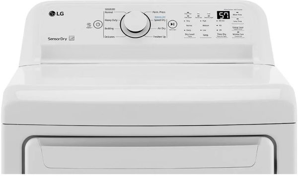 Brand New LG 27” Electric Dryer DLE7000W For Sale