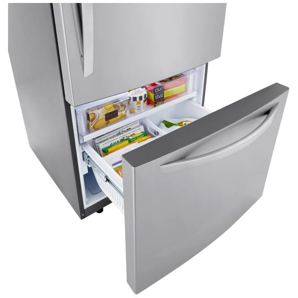 Brand New LG 33" Bottom Freezer Refrigerator LRDCS2603S For Sale