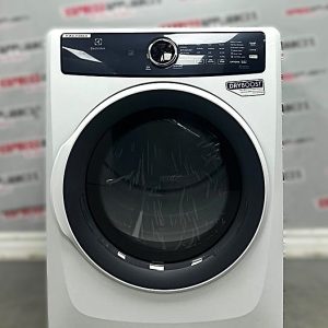 Open Box Electrolux 27” Electric Stackable Dryer ELFE743CAW0 For Sale