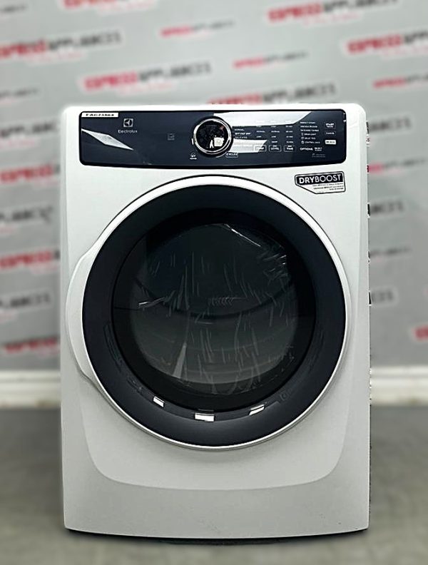 Open Box Electrolux 27” Electric Stackable Dryer ELFE743CAW0 For Sale