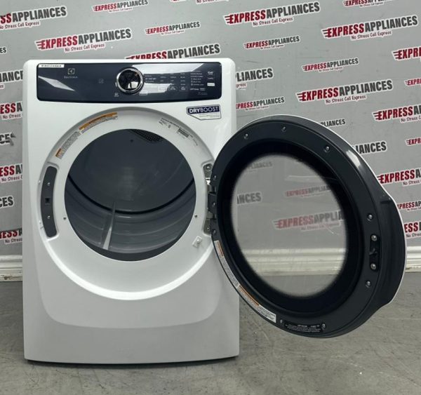 Open Box Electrolux 27” Electric Stackable Dryer ELFE743CAW0 For Sale