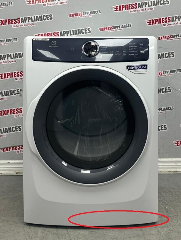 Open Box Electrolux 27” Electric Stackable Dryer ELFE743CAW0 For Sale