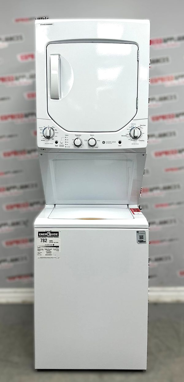 Open Box GE 24” Laundry Centre Washer and Dryer GUD24ESMM1WW SKU: EAC23559 For Sale