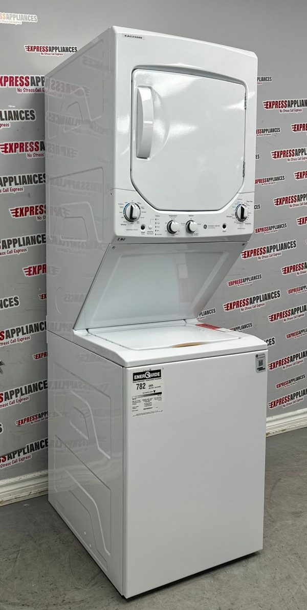 Open Box GE 24” Laundry Centre Washer and Dryer GUD24ESMM1WW SKU: EAC23559 For Sale