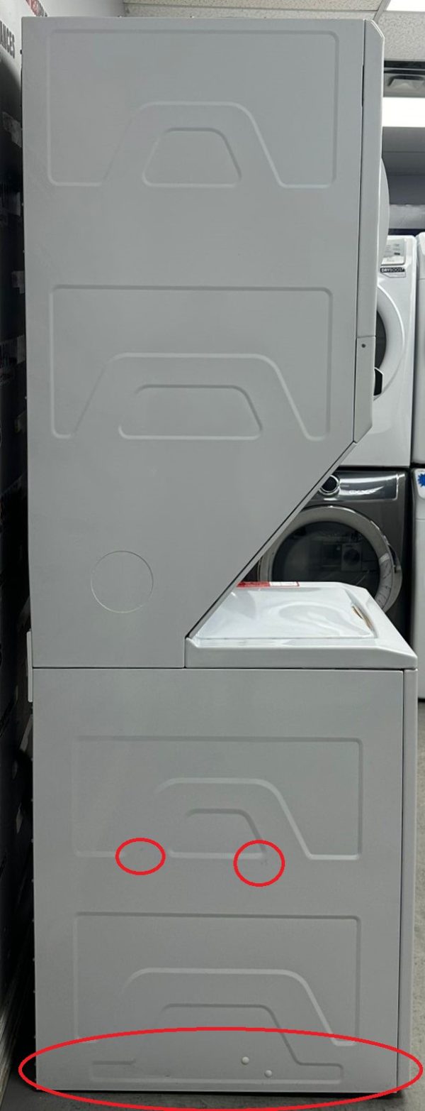 Open Box GE 24” Laundry Centre Washer and Dryer GUD24ESMM1WW SKU: EAC23559 For Sale