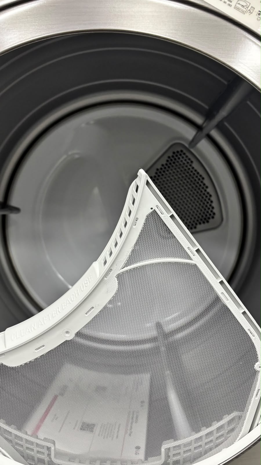 Open Box LG 27” Front Load Washer and Electric Dryer Stackable Set WM3400CV DLE3400V For Sale Open Box LG 27” Front Load Washer and Electric Dryer Stackable Set WM3400CV DLE3400V For Sale