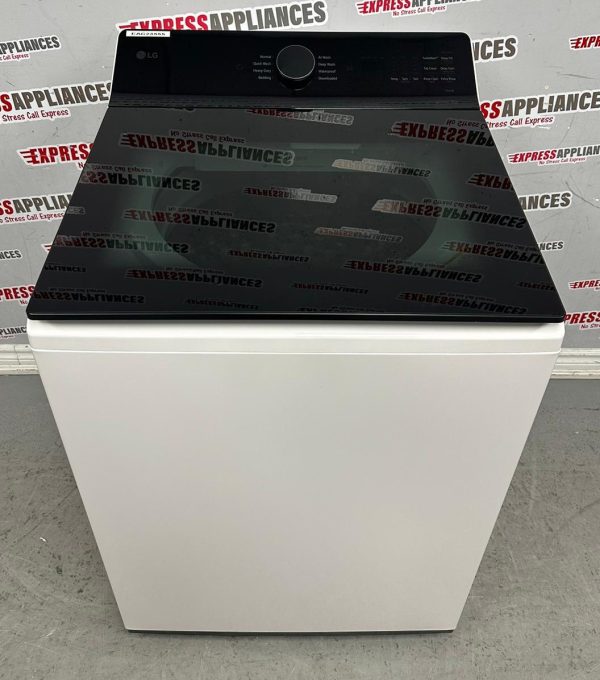 Open Box LG 27” Top Load Washing Machine WT8405CW For Sale