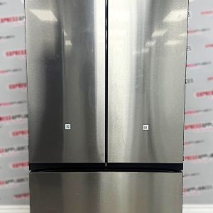 Open Box Samsung 36” Counter Depth French Door Refrigerator RF24BB6200QLAA For Sale