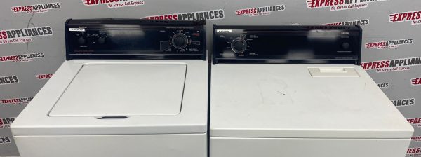 Used Admiral 27” Top Load Washing Machine and 29” Electric Dryer Side-by-Side Set AL44001 AL82200  For Sale