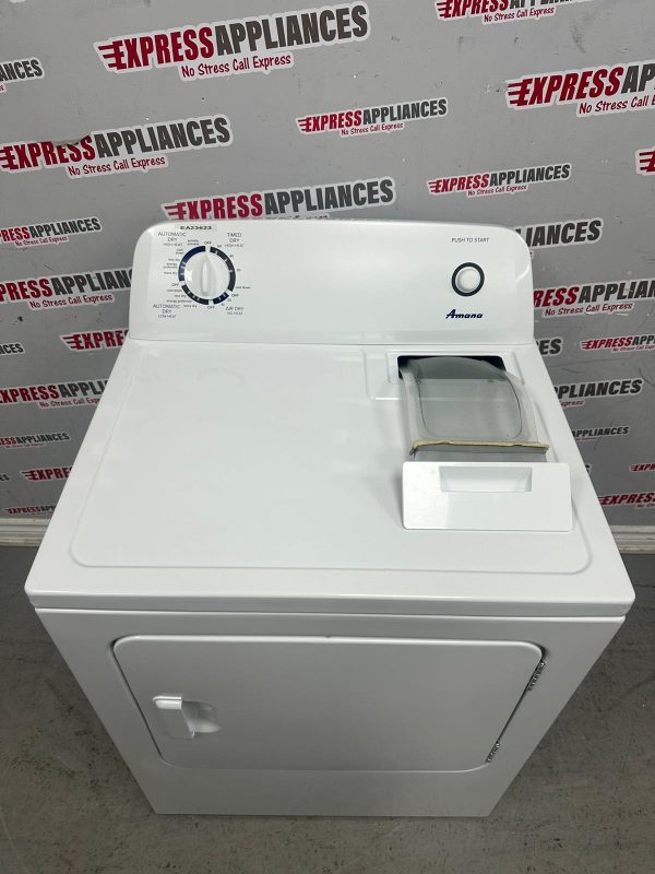 Used Amana 29” Electric Dryer YNED4655EW1 For Sale