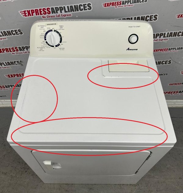 Used Amana 29” Electric Dryer YWED4655EW1 For Sale