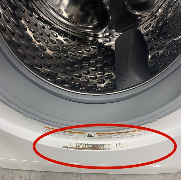 Used Bosch 24” Front Load Washer and Electric Dryer Stackable Set WAS24460UC WTV76100CN For Sale